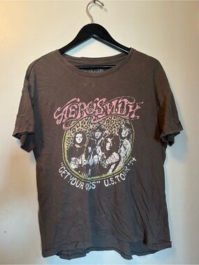 Aerosmith 'Get Your Wings' Vintage Graphic Tee
